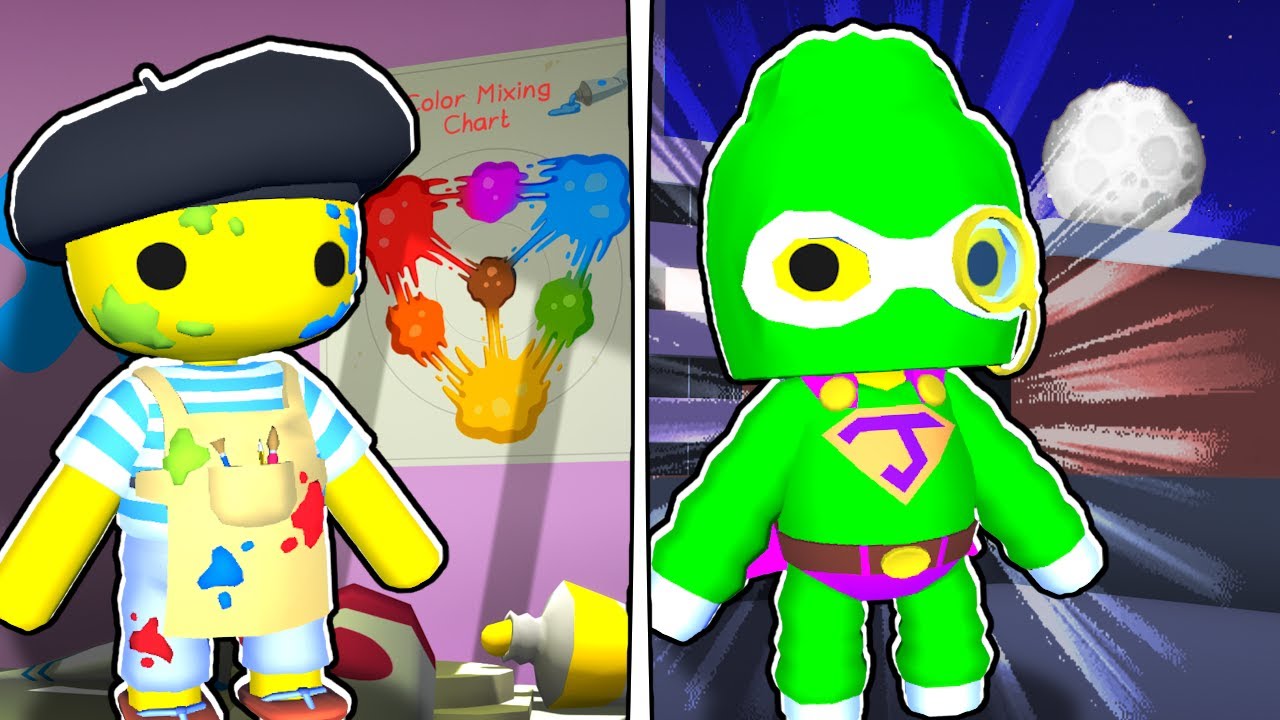 Maler om Dagen, SUPERHELT om Natten!
