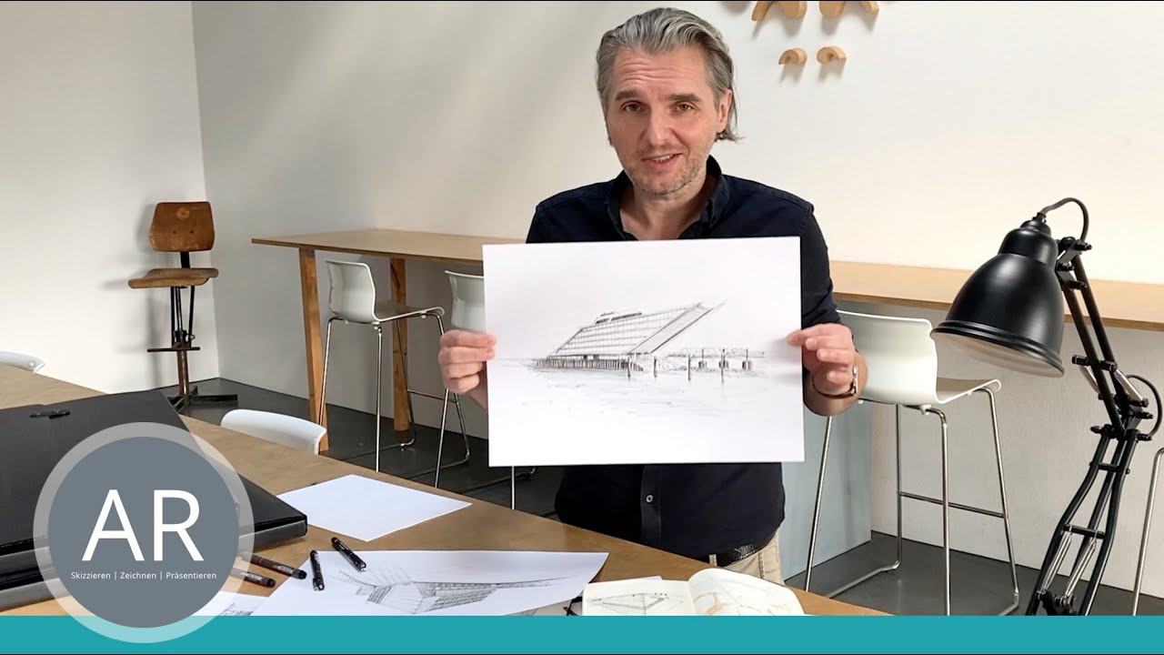 Architektur studieren. Dozenten-Tipps für die Architekturskizzen in der Bewerbungsmappe Architektur