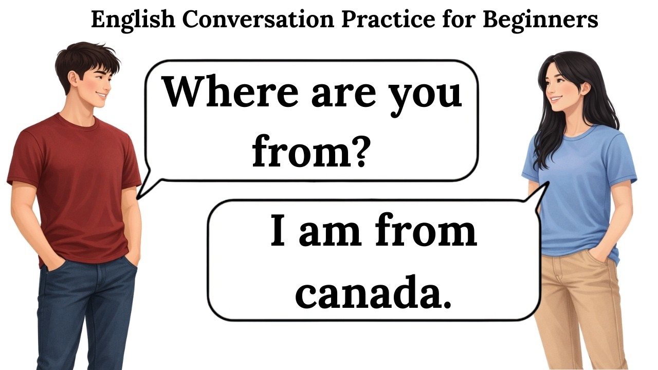 ✅  English Speaking Practice for Beginners | Speak English with Confidence