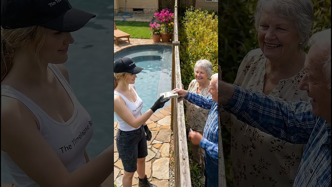 She Transformed Two Abandoned Backyards Across the Fence 🤯