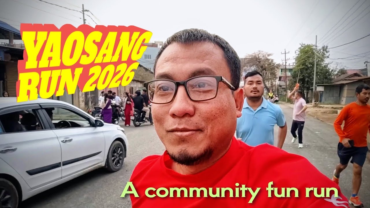 Yaosang Fun Run 2026 | Kakching Runners Community 6K 🏃‍♂️🌸