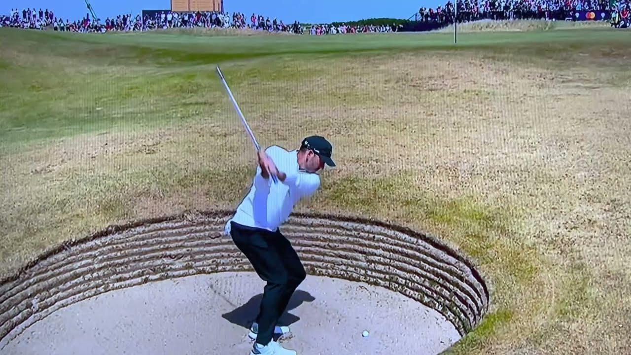 Sergio Garcia bunker nightmare at the 2022 open