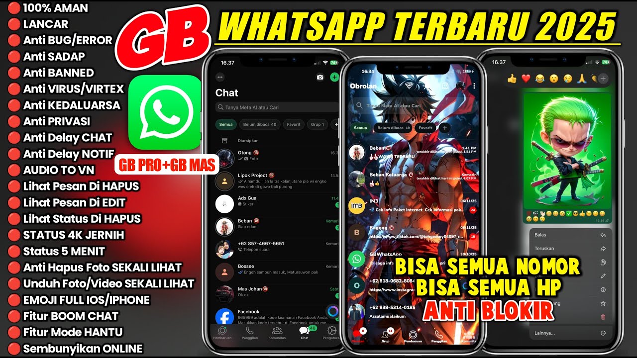 Wa Gb Terbaru 2025 | Gb Whatsapp Terbaru 2025 | Wa Mod Terbaru 2025 | Gb Wa