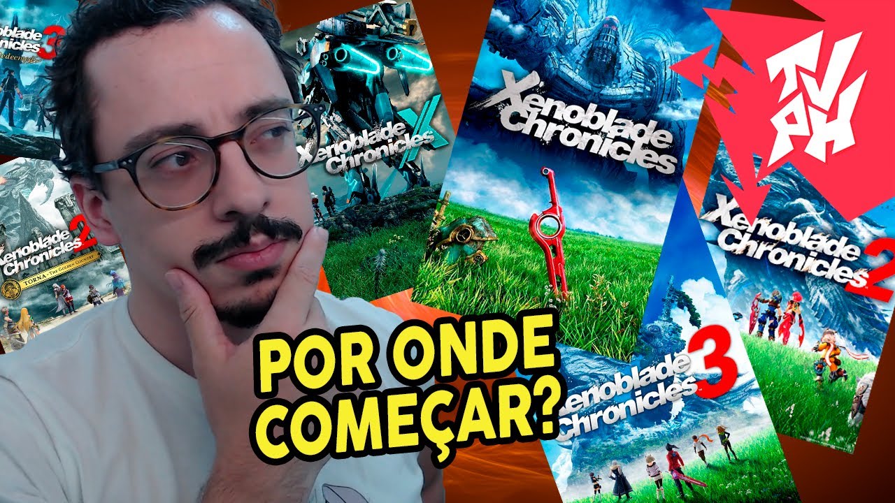 Guia de Iniciante para Xenoblade: Todos os Jogos e Por Onde Começar