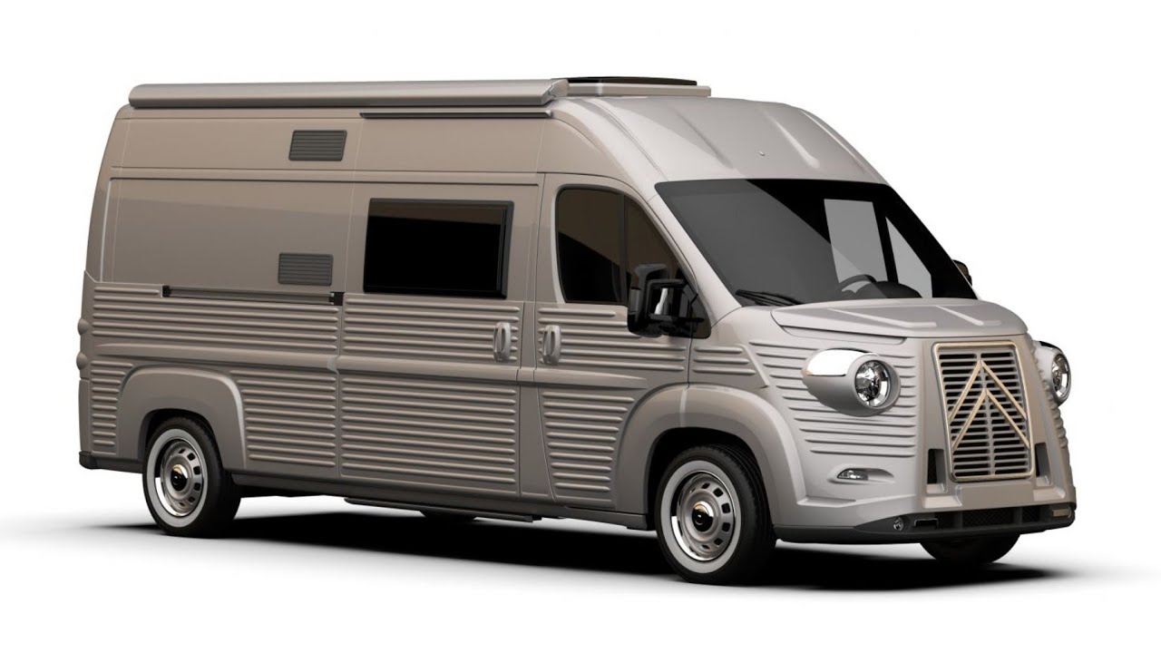 Camping Back to the Future: Wohnmobil Citroën Caselani Type H Camper 2022. In 5 Min. umgebaut. Wow!
