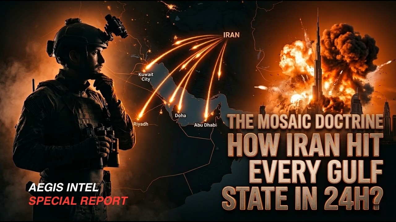 The Mosaic Doctrine: How Iran Hit Every Gulf State in 24 Hours | AEGIS INTEL