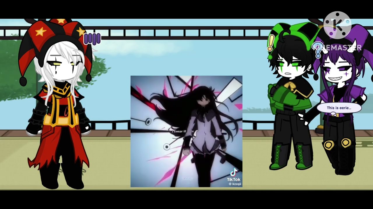 The Freak Circus react to MC/ F!Y/N as Homura {discontinued?}