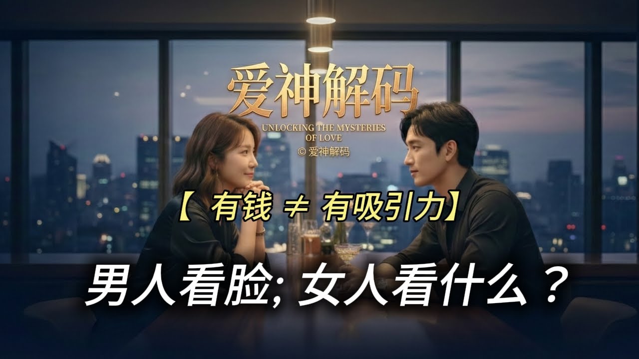 爱神解码：吸引力的底层逻辑：为何有钱未必有用？揭秘“预选效应”与男女差异