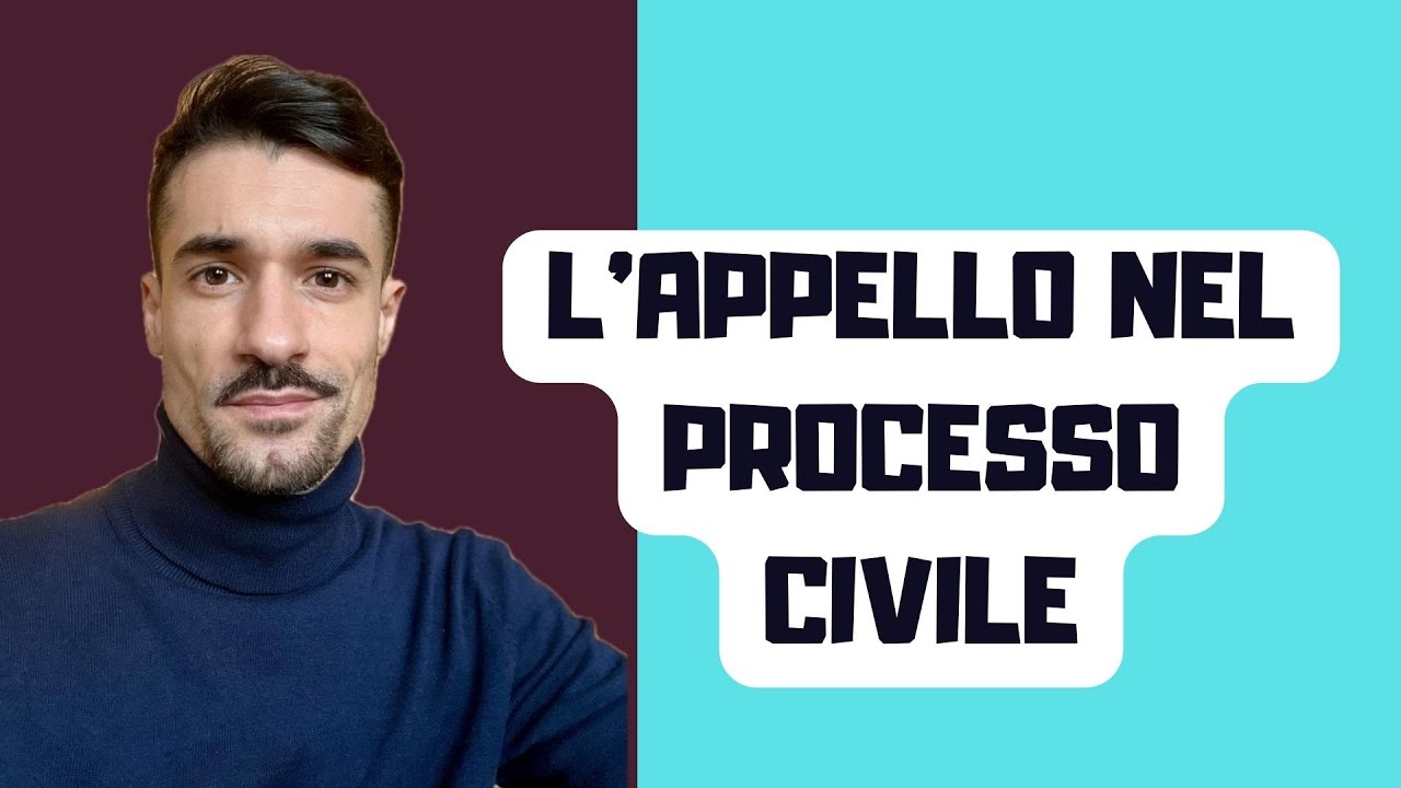 L'APPELLO NEL PROCESSO CIVILE