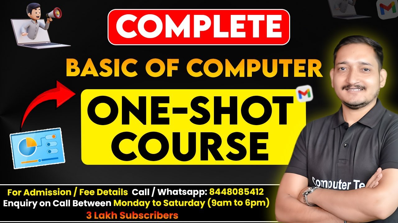 Basics of Computer Full Course in One Shot | Complete Computer Course in Just 2 Hours | CTA