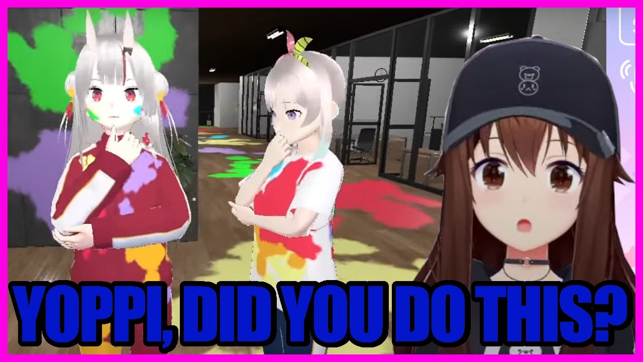Sora's priceless reactions to the anomalies in Holo8