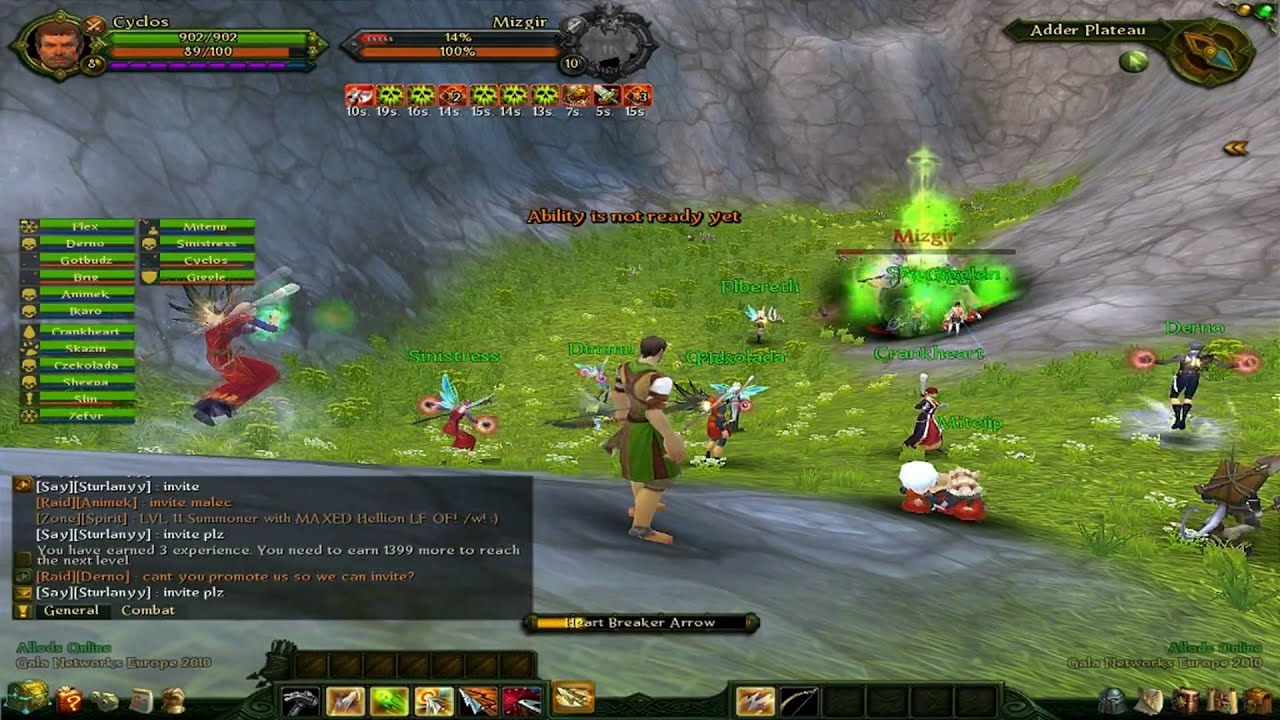 Allods Normal Bossfight