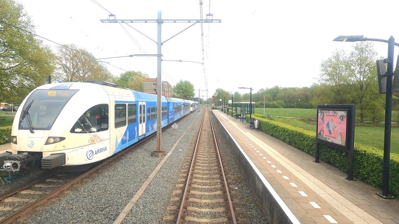 4K Cabinerit Zwolle - Emmen (stoptrein) 27-04-2024