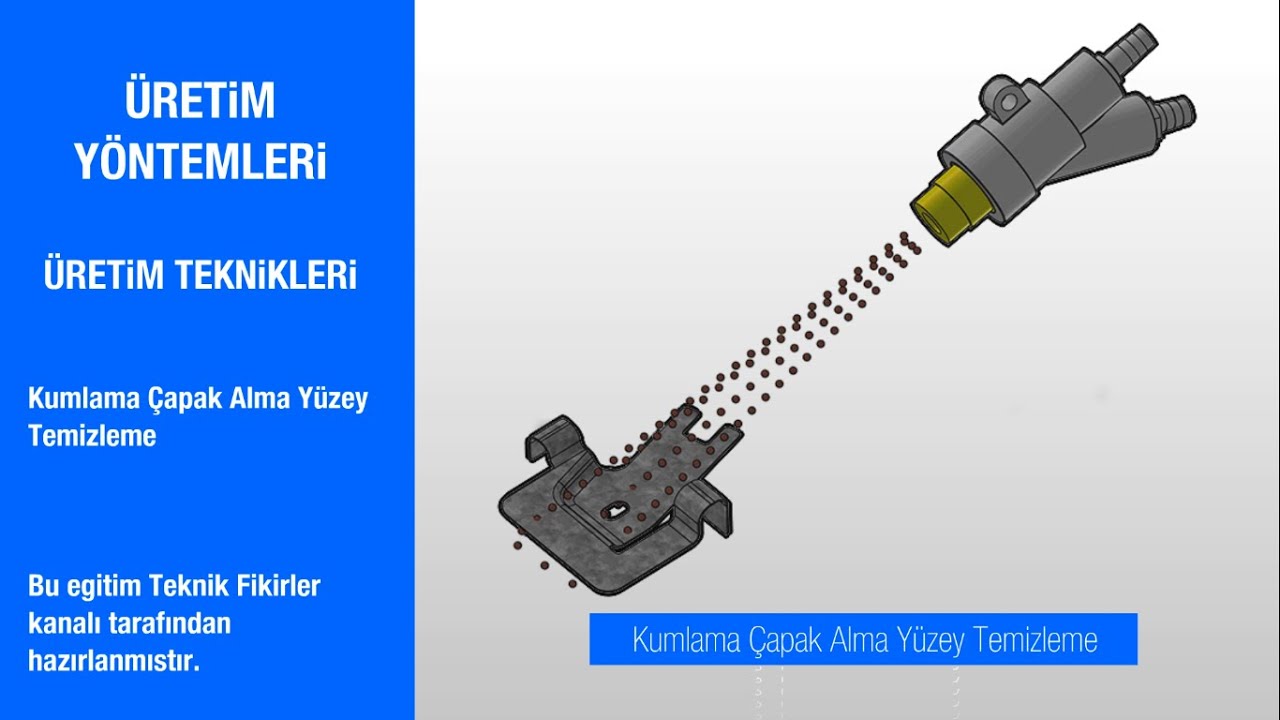 Kumlama Çapak Alma Yüzey Temizleme