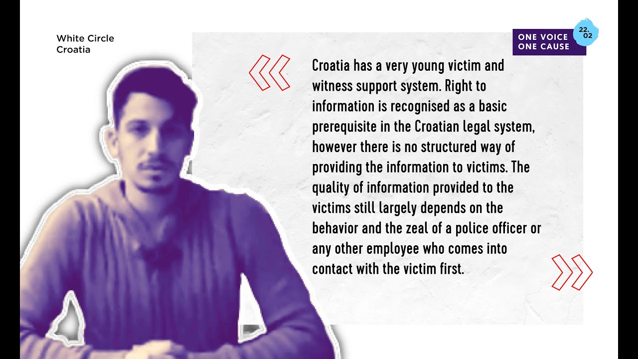 Implementation of the Victims&rsquo; Rights Directive in Croatia