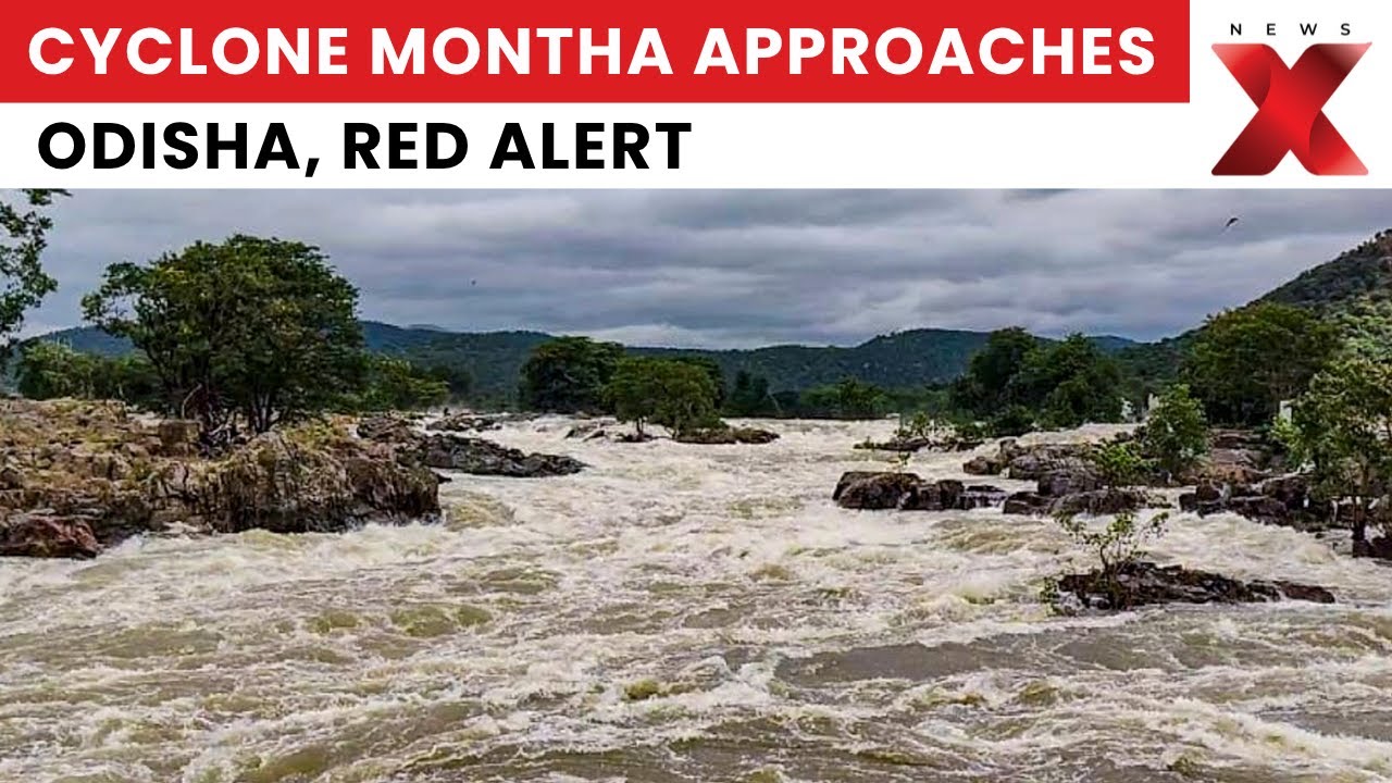 Cyclone Montha Update: Cyclone Set to Hit Odisha Coast; IMD Issues Red Alert for 23 Districts
