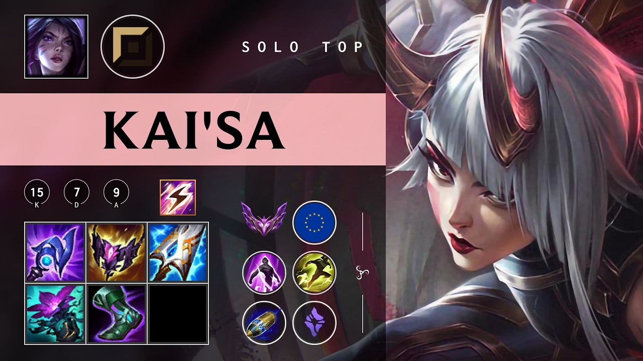 Kai'Sa Top vs Sett - EUW Master Patch 26.04