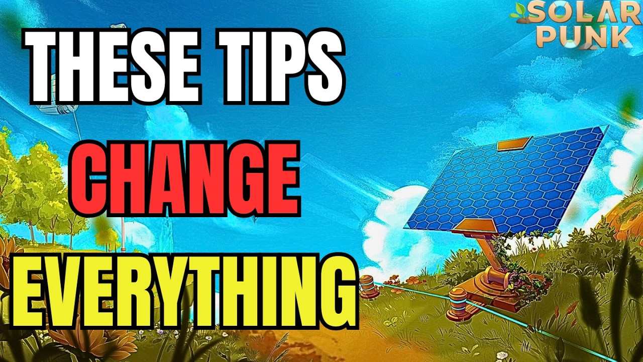 Solarpunk - 10 Advanced Tips You NEED to Know