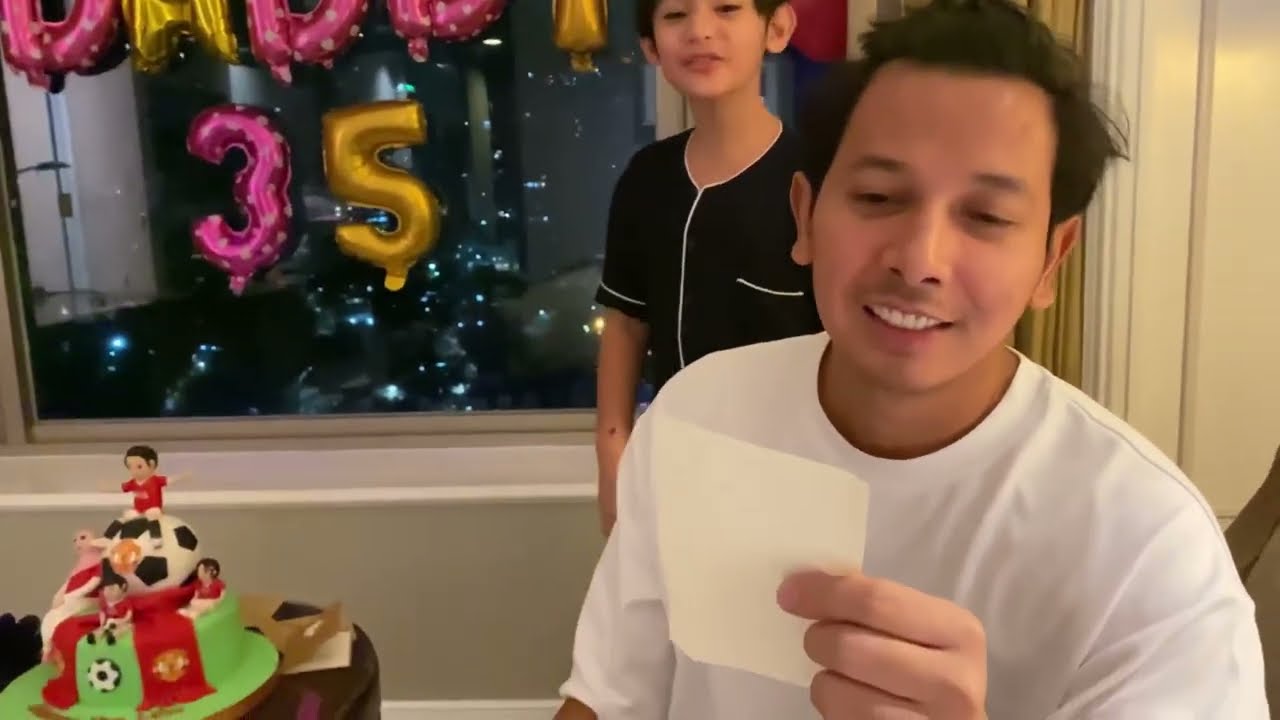 Ucapan dari abang faaz bikin terharu,kado dari mommy bikin kuat