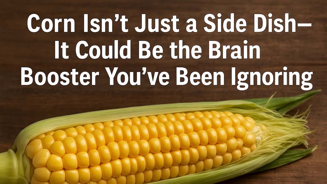 Stop Underestimating Corn&mdash;These B Vitamins and Antioxidants Could Save Your Brain