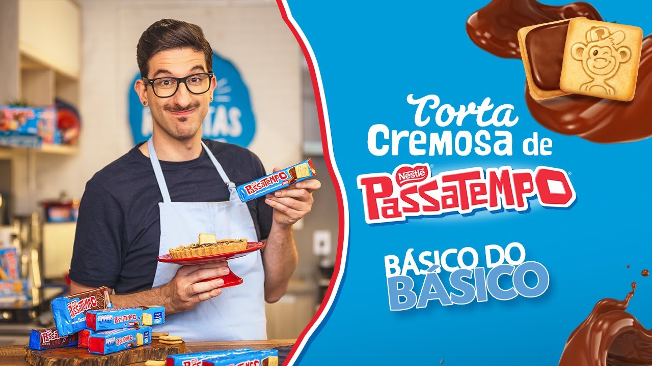 Torta Passatempo Cremosa - Receitas Nestlé