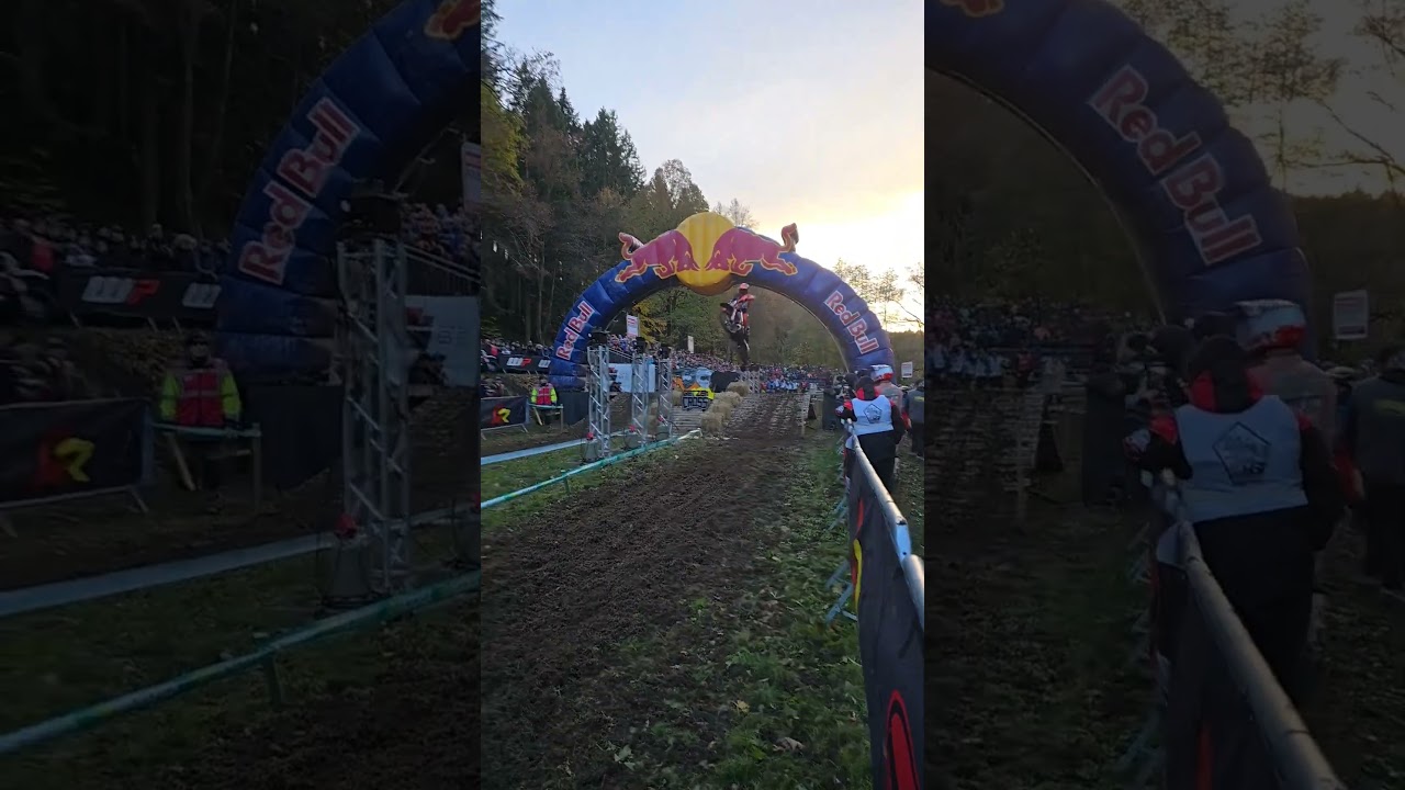 Flying into the finish 🏁 