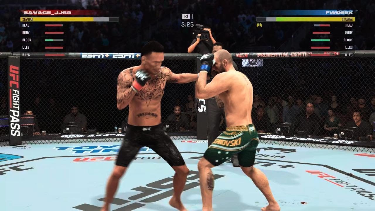 EA SPORTS UFC 5 rank 20 variety