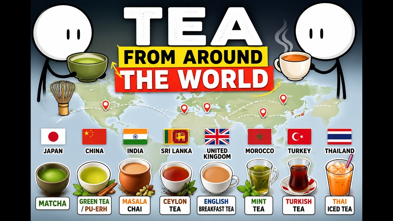 Why Every Country Drinks Tea Differently