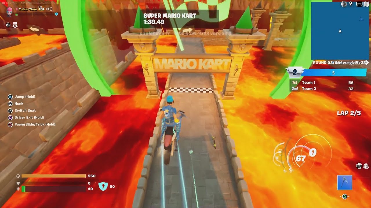 Jack Plays SUPER MARIO KART in FORTNITE!!!