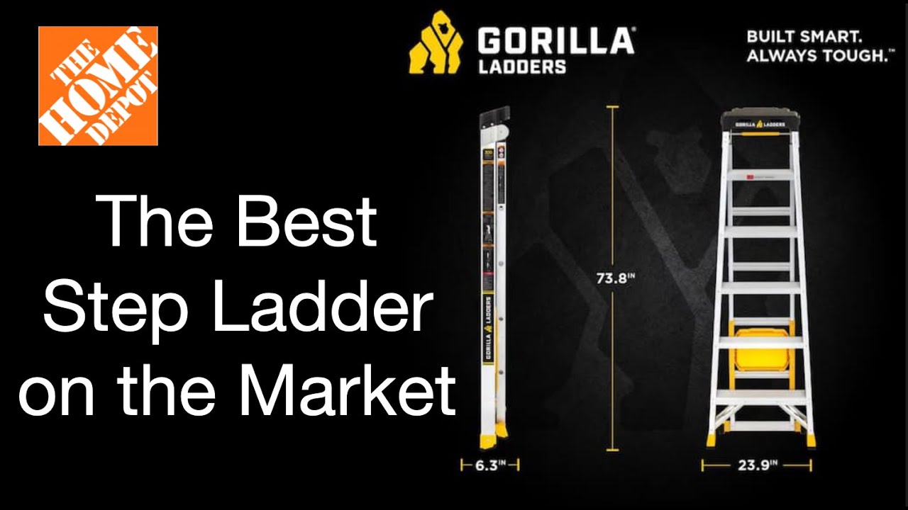 Gorilla 2-1 Extension Step Ladder