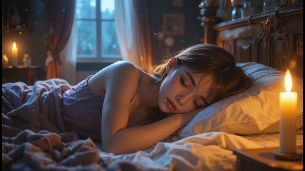 Gentle Night Rain for Deep Sleep – Fall Asleep Fast with Soothing Rain Sounds (3 Hours)