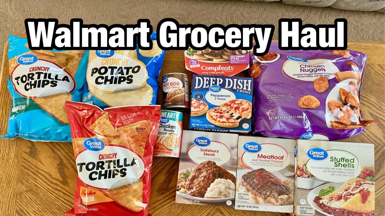 WALMART GROCERY HAUL LAS VEGAS NEVADA JULY 2025