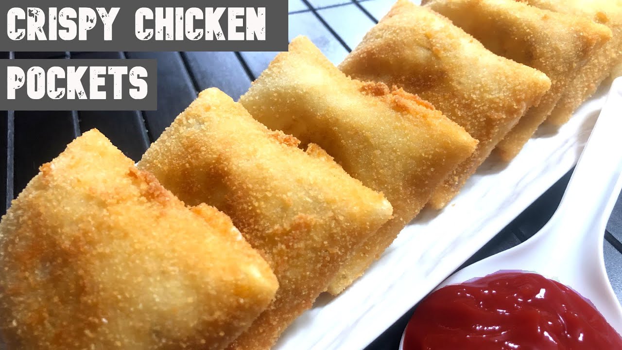 Crispy Chicken Pockets | Chicken Pockets | Chicken Pocket Patties |Chicken Box [Chicken Box patties]