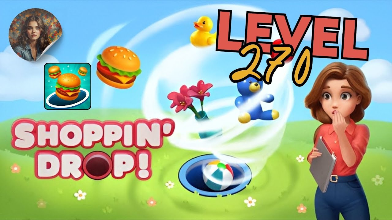 Shoppin' Drop - Hole Puzzle Level 270