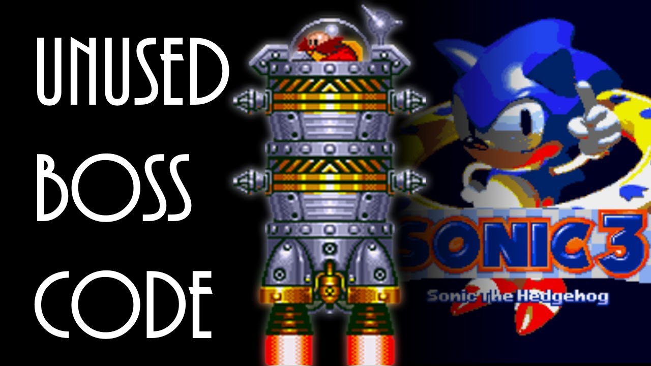 Sonic 3 Prototype - Unused Beam Rocket Boss Behavior