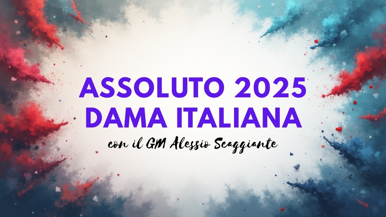 Assoluto di Dama Italiana - 2025