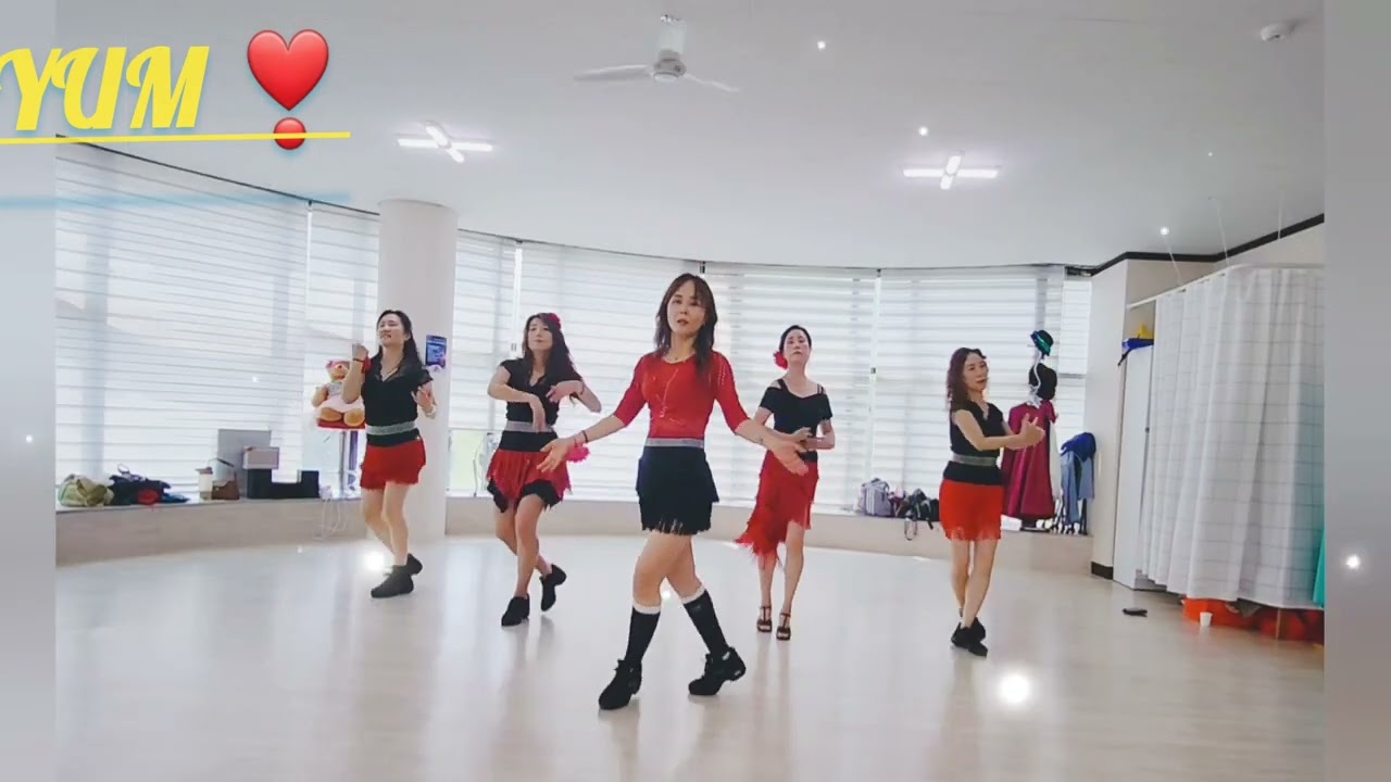 bailamos 발라모스  high lmprover 고양화정라인댄스 화.목.초중급반#윰라인댄스