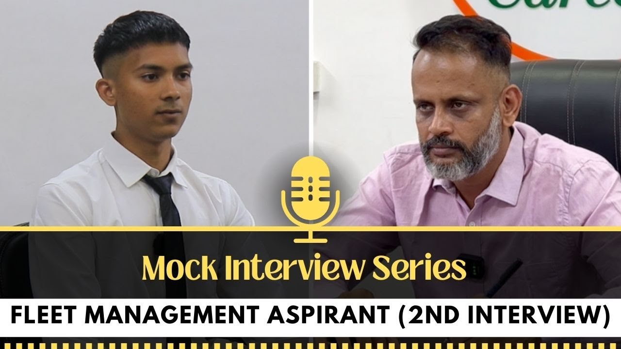 MOCK INTERVIEW S2 E24 || PRANAY || FLEET MANAGEMENT ASPIRANT - 2ND INTERVIEW ||