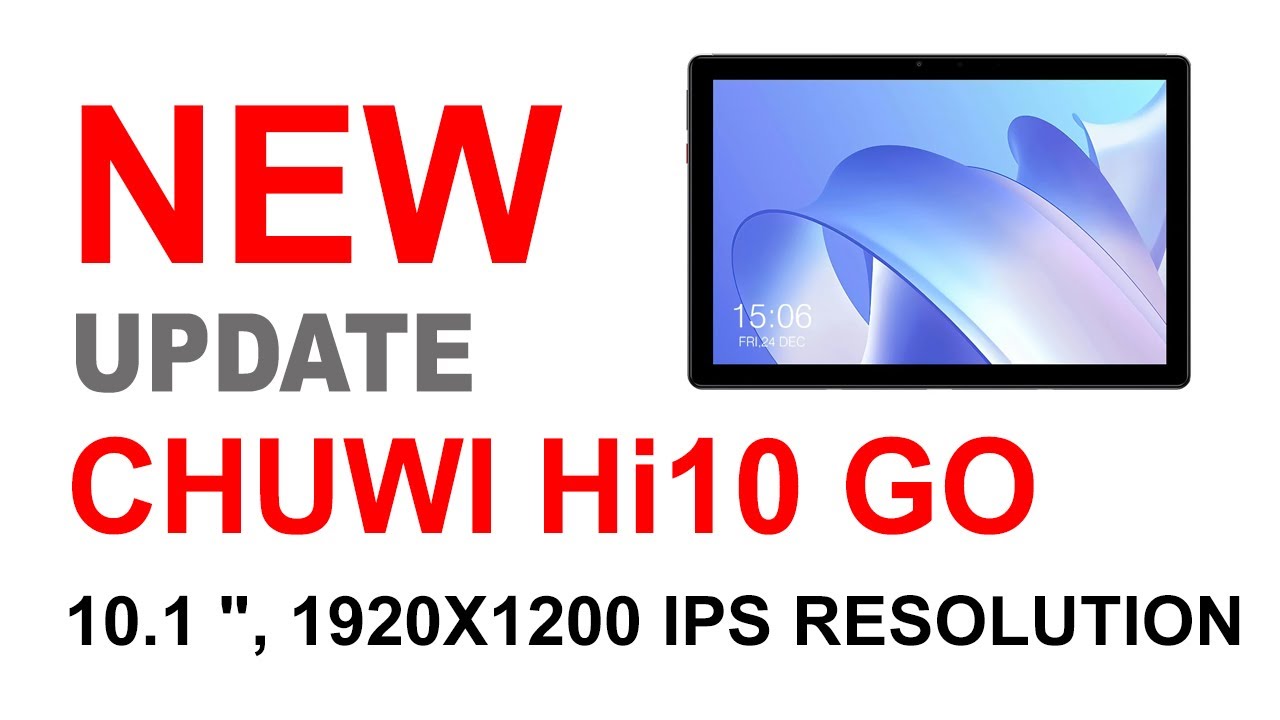 CHUWI Hi10 GO 6GB RAM 128GB ROM 10.1 Inch Windows 10 Tablet (link and 10% OFF coupon in description)