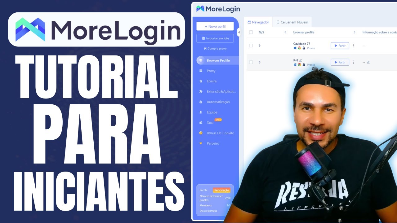 MoreLogin: O MELHOR Navegador Anti-Detect para ESCALAR seu Negócio | Tutorial COMPLETO