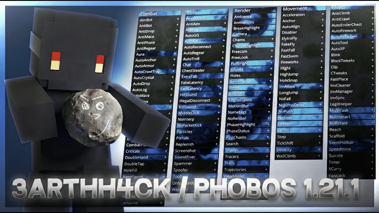 3arthh4ck/Phobos 1.21 Showcase