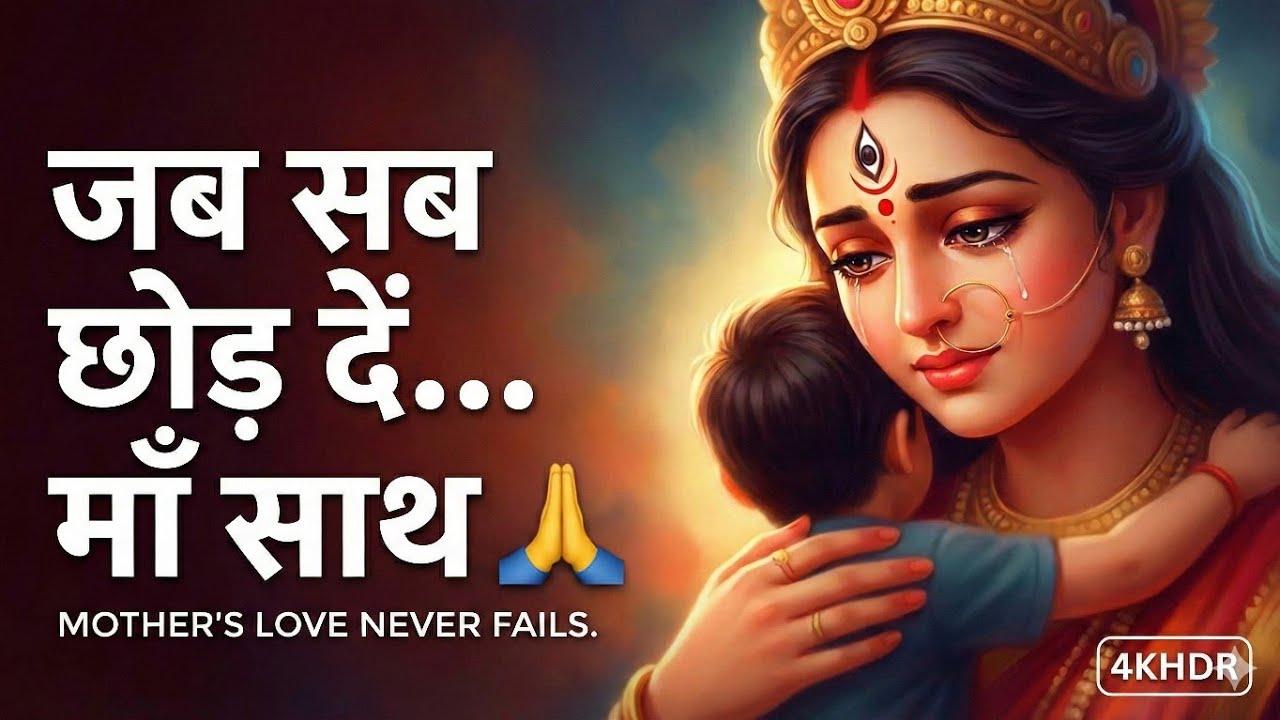 कोई क्या जाने माँ के बिना क्या हो जाए… 😢 जिसने ये सुना उसकी आँखें भर आईं | Maa Bhajan 2026