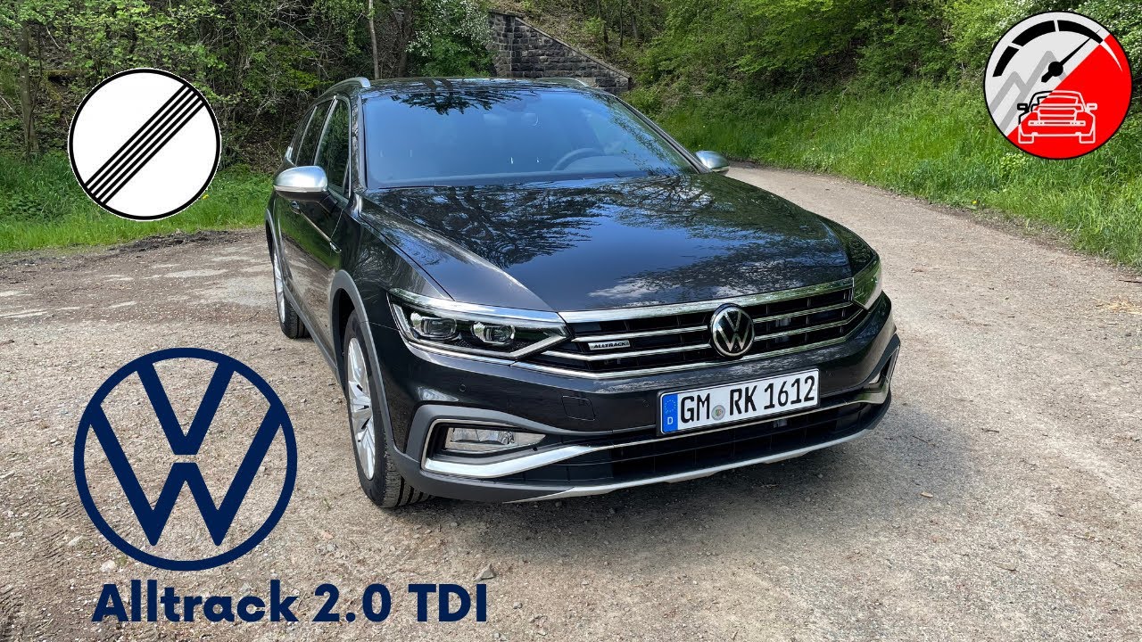VW Passat Alltrack (2021) 2.0 TDI 4Motion 200ps | POV drive test | acceleration test | AutocruiseTV