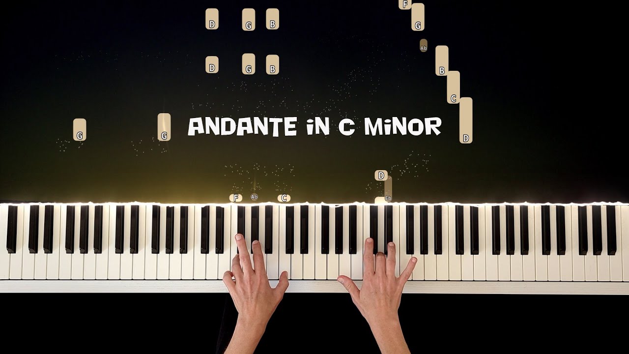 Andante in C Minor Succession Nicholas Britell Piano Cover Piano Tutorial Soundtrack Instrumental