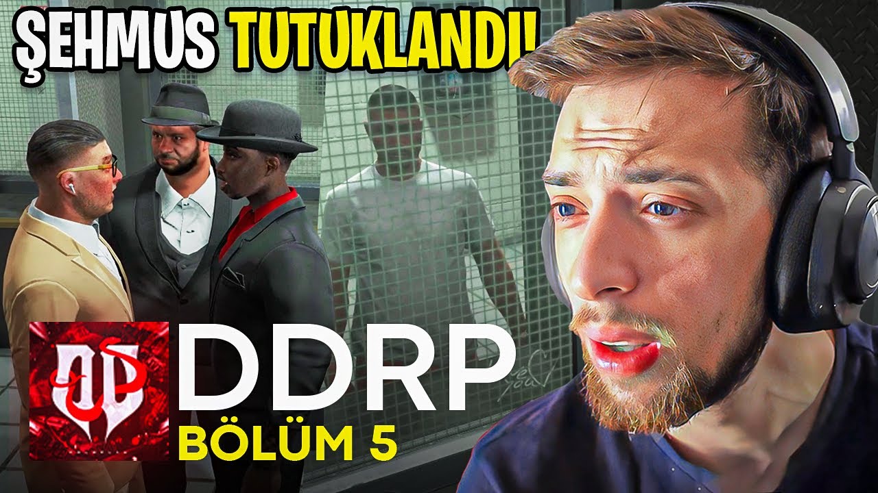 CAN DOSTUM ŞEHMUS TUTUKLANDI MI? | DDRP FIVEM GTA 5 ROLEPLAY #5