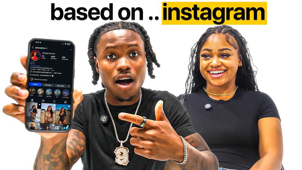 Blind Dating Based Off INSTAGRAM!