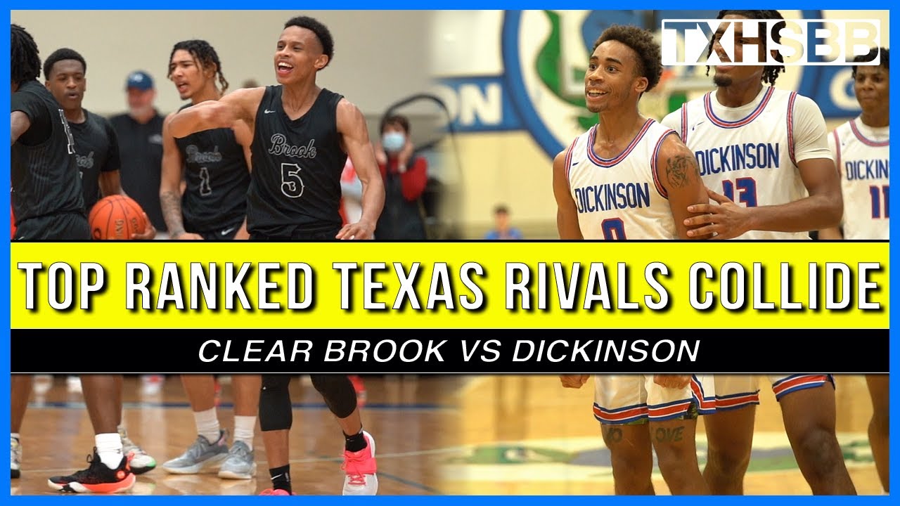Top 6A Ranked State Rivals COLLIDE  🤯 Clear Brook vs Dickinson
