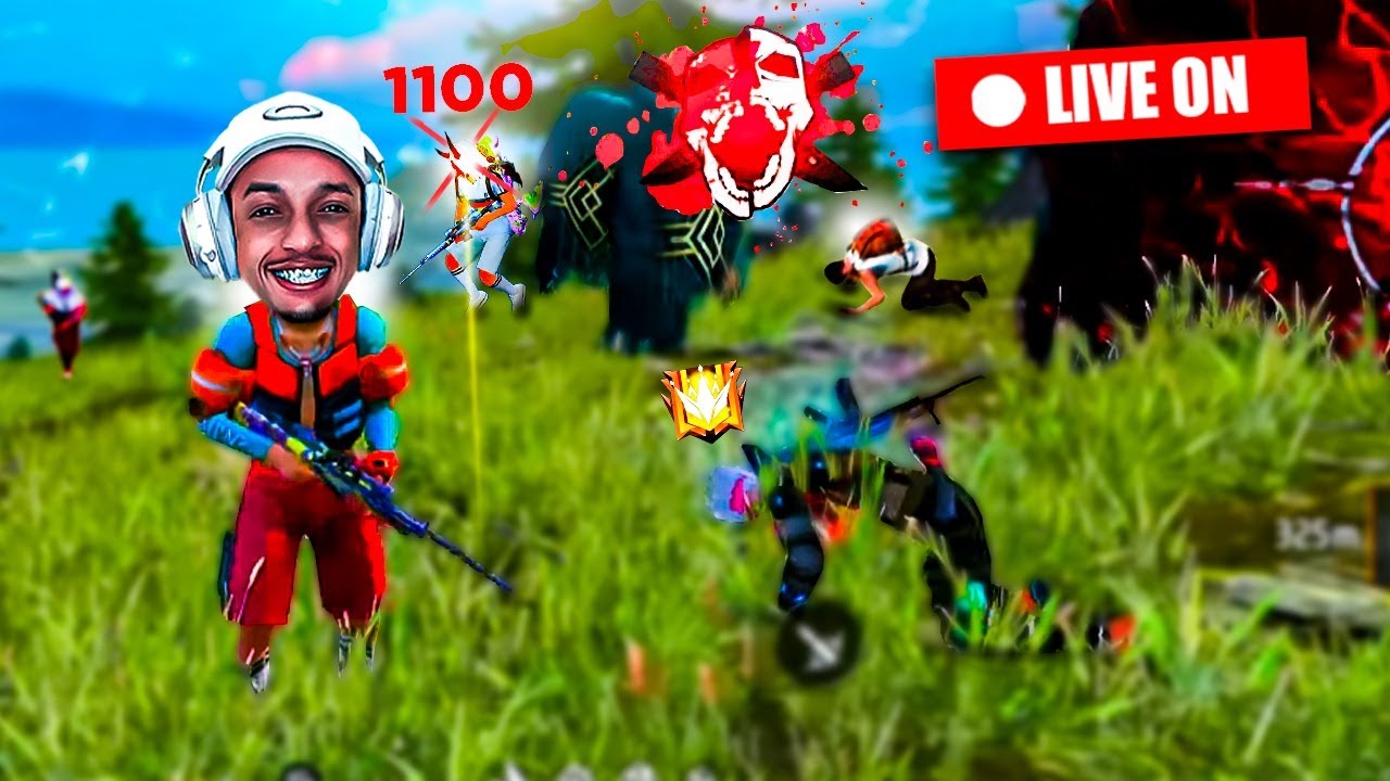 FREE FIRE AO VIVO🔥 2 AWM + DANO SUPREMO SOLO VS SQUAD 🔥 FURY ON