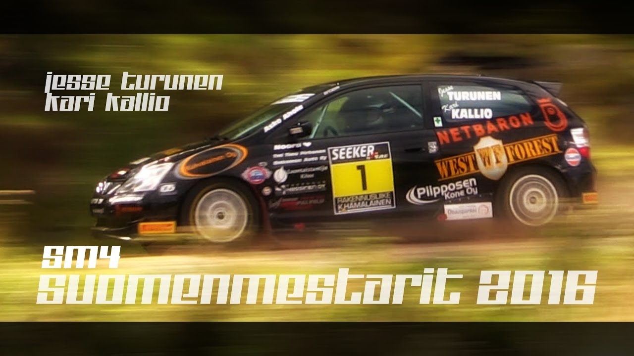 Jesse Turunen - RalliSM 2016 Review