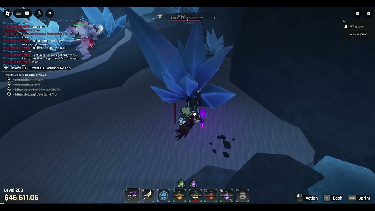 Trying to get gargantuan in the Forge!